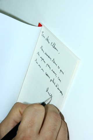 Abdo Medlej book signing